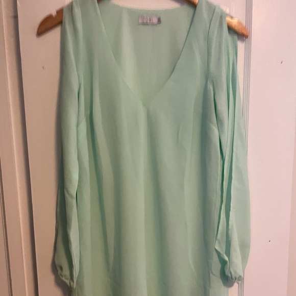 Tobi Summer Long Sleeve Cutout Dress - Picture 2 of 2
